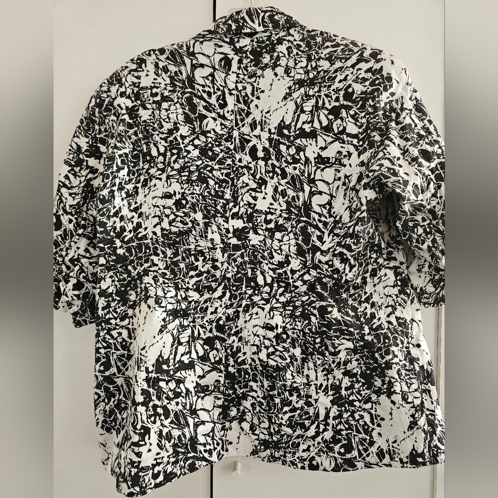 Charter Club 3/4 Sleeve Lined Blazer Women (18) - Picture 2 of 4
